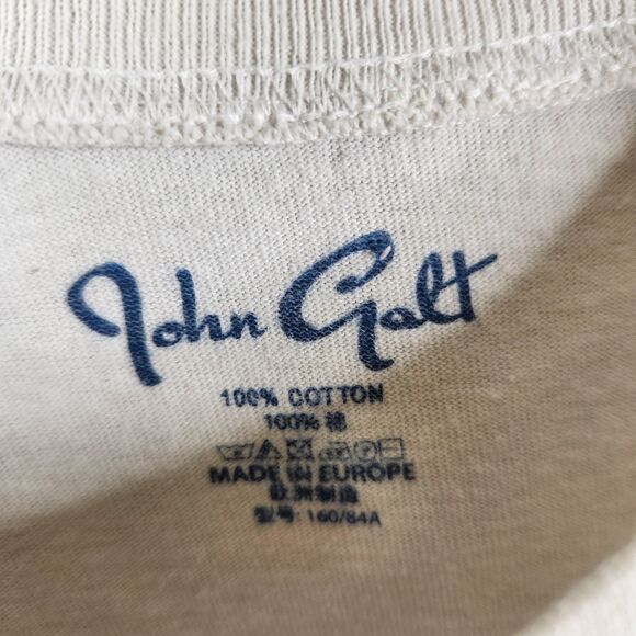 John Galt Womens Sonic Flower Rides Again Short Sleeve Crew Neck Graphic Tee S - Picture 3 of 5